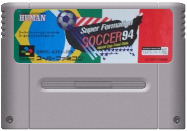 Super Formation Soccer 94: World Cup Final Data media 6 for Super Famicom